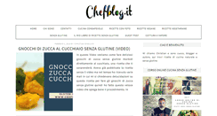 Desktop Screenshot of chefblog.it